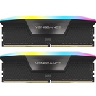 Модуль пам'яті для комп'ютера DDR5 48GB (2x24GB) 5200 MHz Vengeance RGB Black Corsair (CMH48GX5M2B5200C38) U0909502