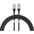 Дата кабель USB-C to Lightning 2.0m CoolPlay Fast Charging 20W black Baseus (CAKW000101) U1064108