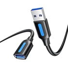 Дата кабель USB 3.2 AM/AF 1.5m 10Gbps PVC black Vention (CBOBG) U1179443