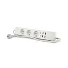 Мережевий фільтр живлення Voltronic 3 роз, 4USB, 2м Black (ТВ-Т09) U1192026