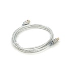 Кабель для принтера USB 2.0 AM/BM 1.8m transparent Voltronic (YT-AM/BM-1.8T) U1083954