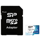 Карта памяти Silicon Power 64Gb microSDXC U3 A1 V30 Superior Color 100R/80W + adapter (SP064GBSTXDU3V20AB) U0839795