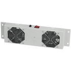 Вентиляторный модуль 2 вент. with thermostat, RAL 7035 MIRSAN (MR.FAN2WT.02) U0434541