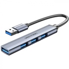 Концентратор VENTION USB 3.0 to1xUSB 3.0 + 3xUSB 2.0 gray (CKOHB) U1137067