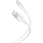 Дата кабель USB 2.0 AM to Type-C 1.0m NB212 2.1A White XO (XO-NB212c-WH) U0806430