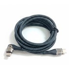 Дата кабель USB-C to USB-C 1.5m 5A 100W Quick Charge magnetic black BeCover (714555) U1131731