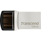 USB флеш накопитель Transcend 128GB JetFlash 890 Silver USB 3.1/Type-C (TS128GJF890S) U0506911