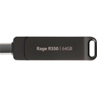 USB флеш накопичувач Patriot 64GB Rage R550 Matte Black USB/Type-C 3.2 (PE64GR550DSAD) U1096949
