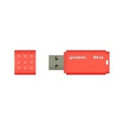 USB флеш накопитель Goodram 64GB UME3 Orange USB 3.0 (UME3-0640O0R11) U0416182