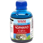 Чернила WWM Canon IPF-107С 200г Cyan (C67/C) U0266848