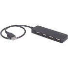 Концентратор Gembird USB 2.0 4 ports black (UHB-U2P4-06) U0792383