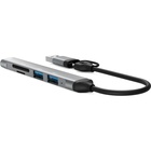 Концентратор Dynamode 5-in-1 USB Type-C/Type-A to 1хUSB3.0, 2xUSB 2.0, card-reader SD/MicroSD (DM-UH-514) U0860833
