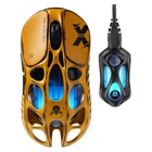 Мишка GravaStar Mercury X Pro 8K RGB Wireless/Bluetooth/USB Battle-Worn Yellow (GS_X_PRO_YLW) U1147173