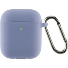Чехол для наушников Armorstandart Ultrathin Silicone Case With Hook для Apple AirPods 2 Lavender Grey (ARM59684) U0857144