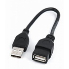 Дата кабель USB 2.0 AM/AF 0.15m Cablexpert (CCP-USB2-AMAF-0.15M) U0291821