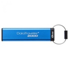 USB флеш накопитель Kingston 8GB DataTraveler 2000 Metal Security USB 3.0 (DT2000/8GB) U0259587