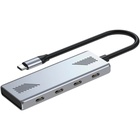 Концентратор Gembird USB-C 4-in-1 4xUSB-C 3.2 silver (UHB-CM-U310-C4-01) U1191692