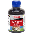 Чернила WWM Canon IPF-107Bk 200г Black (C67/B) U0266845