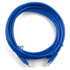 Патч-корд 10м, RJ-45, Cat.5e, CU, медь, синий Ritar (PCR-CU/10Be / 09800) U0534721