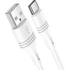 Дата кабель USB 2.0 AM to USB-C 1.0m 3A PVC BX43 white BOROFONE (6931474735607) U1067151
