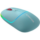 Мишка Canyon MW-22 Dual Band RGB Wireless Dark Cyan (CNS-CMSW22DC) U0914010