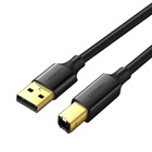 Кабель для принтера USB 2.0 AM/BM 1.5m Black Ugreen (10350) U1130693