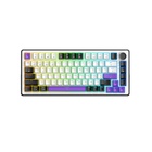 Клавіатура Hator Hellyberry HK75 Mechanical Linear RGB Wireless/Bluetooth/USB UA White/Violet (HK75_wireless) U1136809