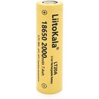 Акумулятор 18650 2000mah (1900-2000mah), 3.7V(2.75-4.2V), Yellow Liitokala (Lii-LT20A) U1159599