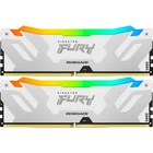 Модуль пам'яті для комп'ютера DDR5 32GB (2x16GB) 6800 MHz Renegade RGB White/Silver Kingston Fury (ex.HyperX) (KF568C36RWAK2-32) U0909520