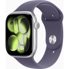 Смарт-годинник Apple Watch Series 11 GPS 46mm Silver Aluminium Case with Purple Fog Sport Band - M/L (MEVA4RK/A) U1101061