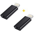 Перехідник USB-C F to Lightning M 2PCS black XoKo (XK-AC015-BK2) U1091672