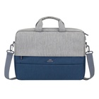 Сумка для ноутбука RivaCase 15.6" 7532 Prater, grey/dark blue anti-theft (7532 Grey/DarkBlue) U0585042