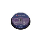 Диск DVD+R Verbatim 8.5Gb 8x CakeBox 10 шт Matte Silver (43666) S0002303