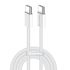Дата кабель USB-C to USB-C 2.0m (braided cotton) (PD Fast Charging 60W) 3.0А grey ColorWay (CW-CBPDCC068-GR) U1045097