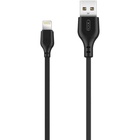 Дата кабель USB 2.0 AM to Lightning 1.0m 2.1A black XO (XO-NB-103-L-1-BK) U1093070