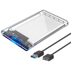 Кишеня зовнішня Dynamode 2.5" SATA HDD/SSD USB 3.0 Transparent (DM-CAD-25316) U0865453