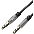 Кабель мультимедійний 3.5mm M to 3.5mm M 1.0m black XO (XO-NB121) U1093092