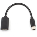 Дата кабель OTG USB 2.0 AF to Type-C 0.1m Atcom (14716) U0321982