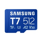 Карта пам'яті Samsung 512GB microSDXC class 10 UHS-I U3 V30 A2 T7 (MB-MB512T/WW) U1198210