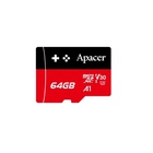 Карта памяти Apacer 64GB microSD class 10 UHS-I U3 (AP64GMCSX10U7-RAGC) U0746498