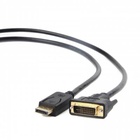 Кабель мультимедийный DisplayPort to DVI 3.0m Cablexpert (CC-DPM-DVIM-3M) U0383662
