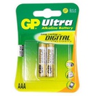 Батарейка AAA LR3 Ultra alcaline * 2 GP (24AU-U2/24AU-UE2/GP24AUP-UE2) ET03171