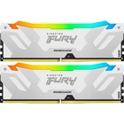 Модуль пам'яті для комп'ютера DDR5 64GB (2x32GB) 6400 MHz Renegade RGB White XMP Kingston Fury (ex.HyperX) (KF564C32RWAK2-64) U0893044