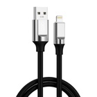 Дата кабель USB 2.0 AM to Lightning 1.0m 6A silicone black XO (NB251_L_Black) U1105106