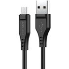 Дата кабель USB 2.0 AM to Micro 5P 1.2m 2.4A TPE C3-09 black Acefast (6974316280880) U1067381