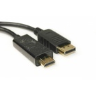 Кабель мультимедийный DisplayPort to HDMI 1.8m PowerPlant (KD00AS1278) U0224401
