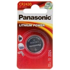 Батарейка PANASONIC CR 2430 * 1 LITHIUM (CR-2430EL/1B) U0200217