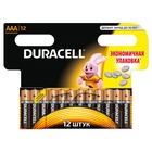 Батарейка Duracell AAA MN2400 LR03 * 12 (5000394109254 / 81545432) U0079871
