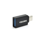 Перехідник USB 3.0 AF to USB-C M OTG black VEGGIEG (OT-B) U1099888