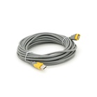 Дата кабель USB 2.0 AM/AF 10.0m UF-104 grey yellow VEGGIEG (YT-AM/AF-UF-104) U1083385